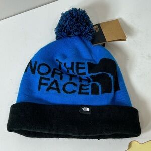 NWT Brand New The North Face Blue Winter Hat Cap Beanie Warm